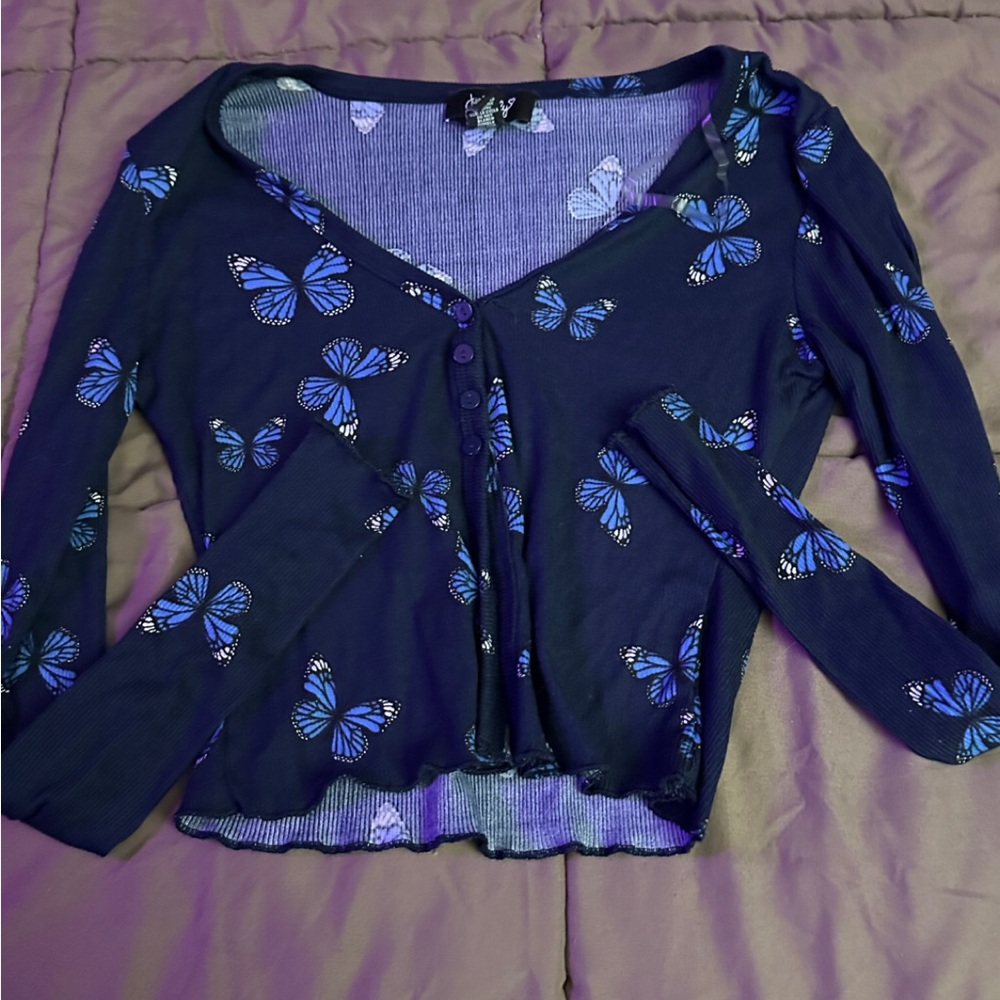Butterfly Crop Top